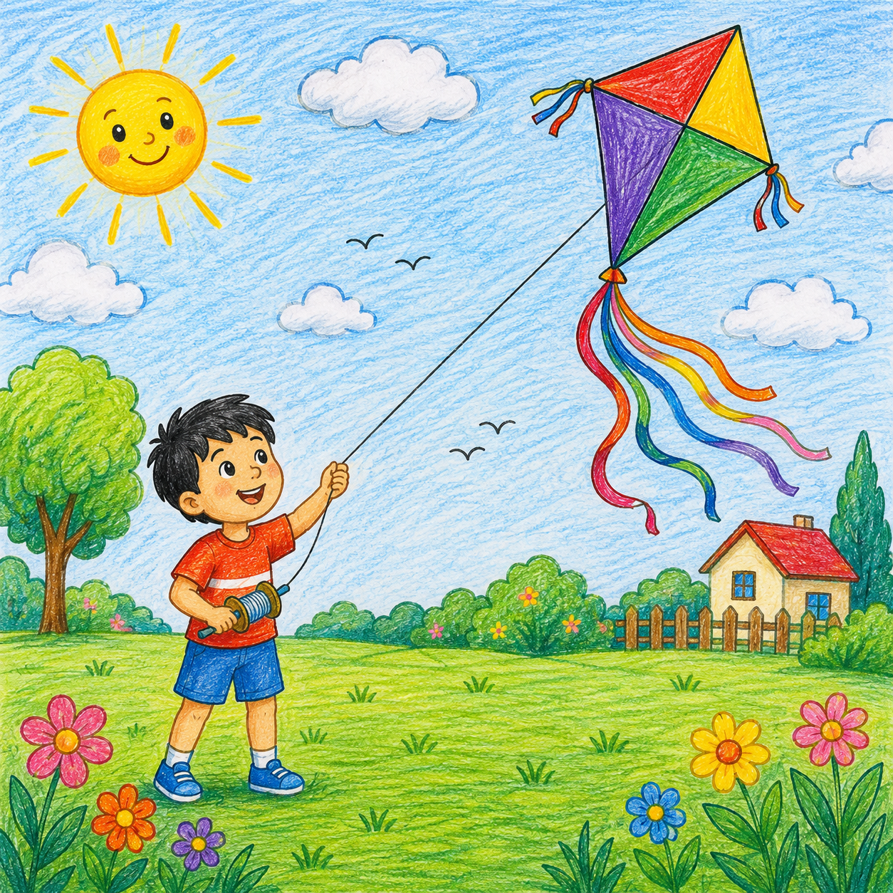 Flying Kite